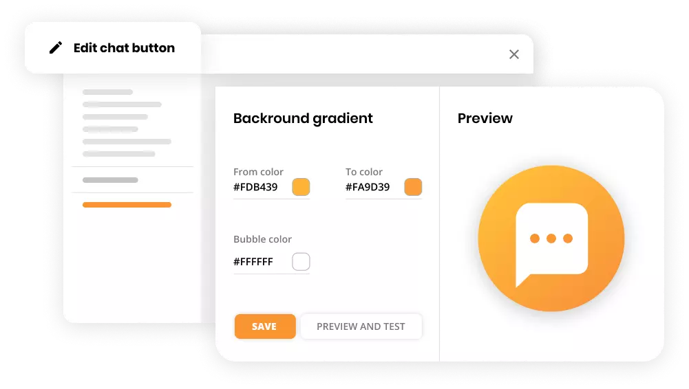 Csevegési gomb testreszabása az ügyfélszolgálati szoftverben - LiveAgent