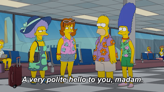 Nagyon udvarias üdvözlet önnek, asszonyom