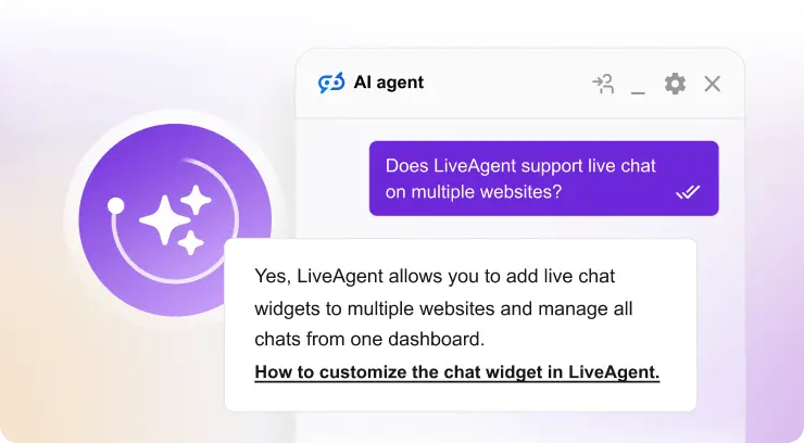 LiveAgent AI ügynökök