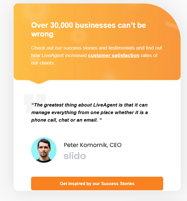 Miért bíznak a vállalatok a LiveAgent-ben