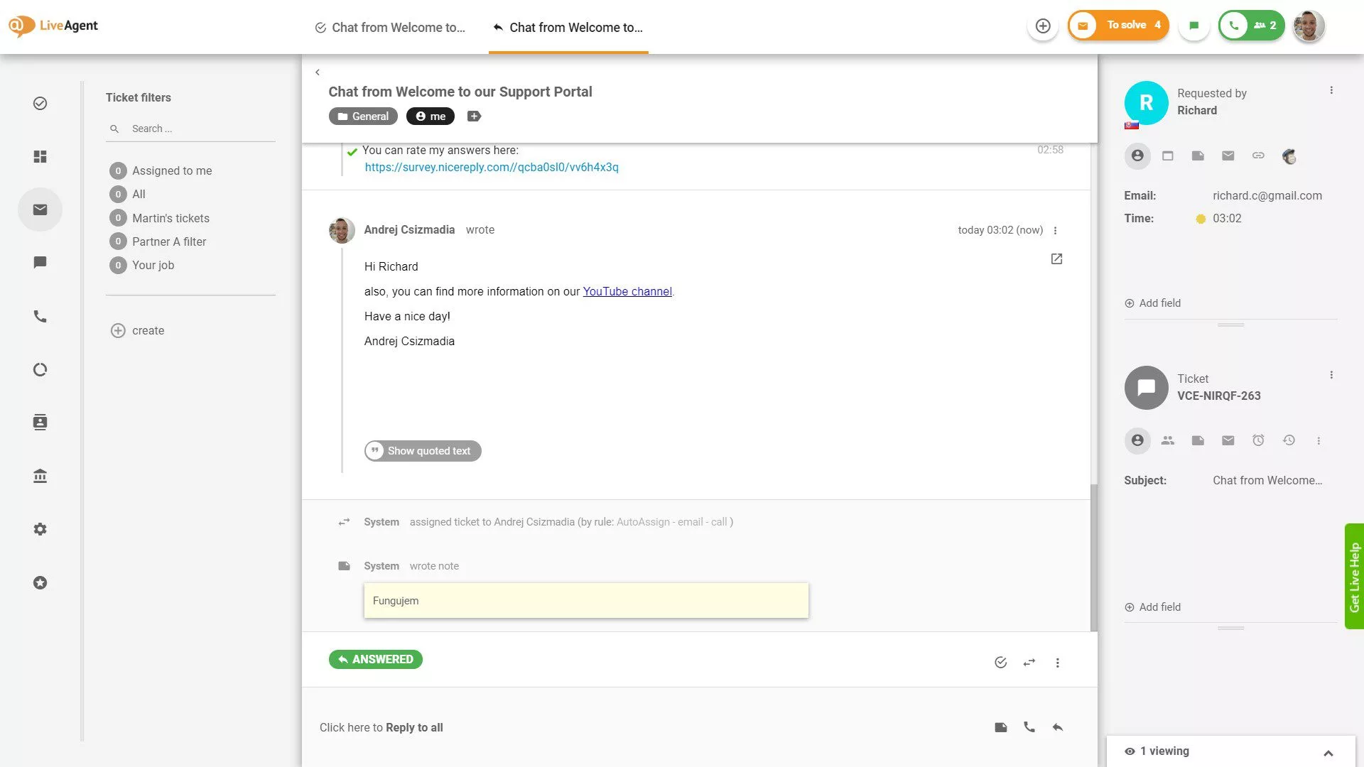 Az e-mail alapvető eszköz az értékesítéshez és támogatáshoz