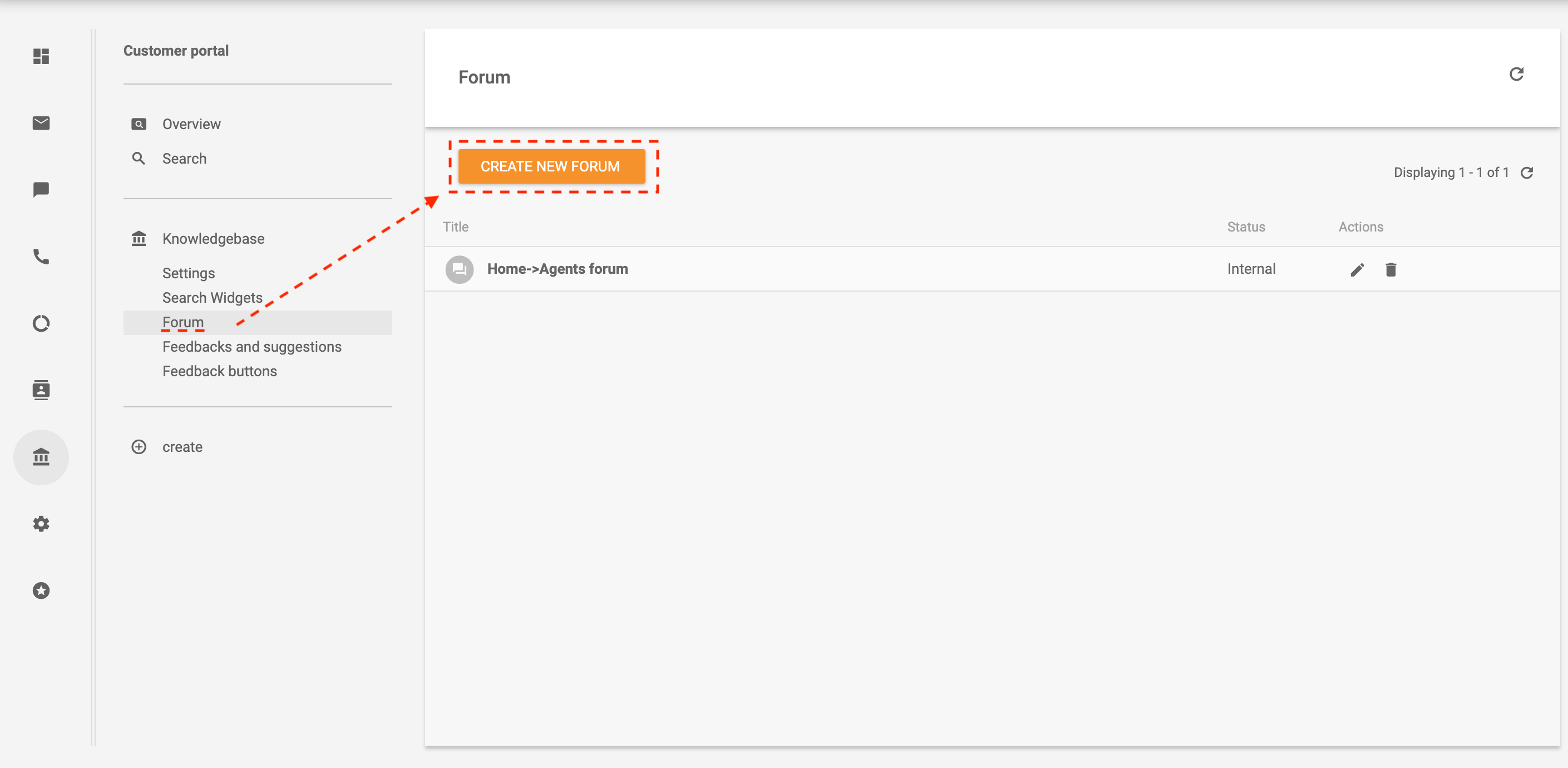 Közösség létrehozása a LiveAgent-ben