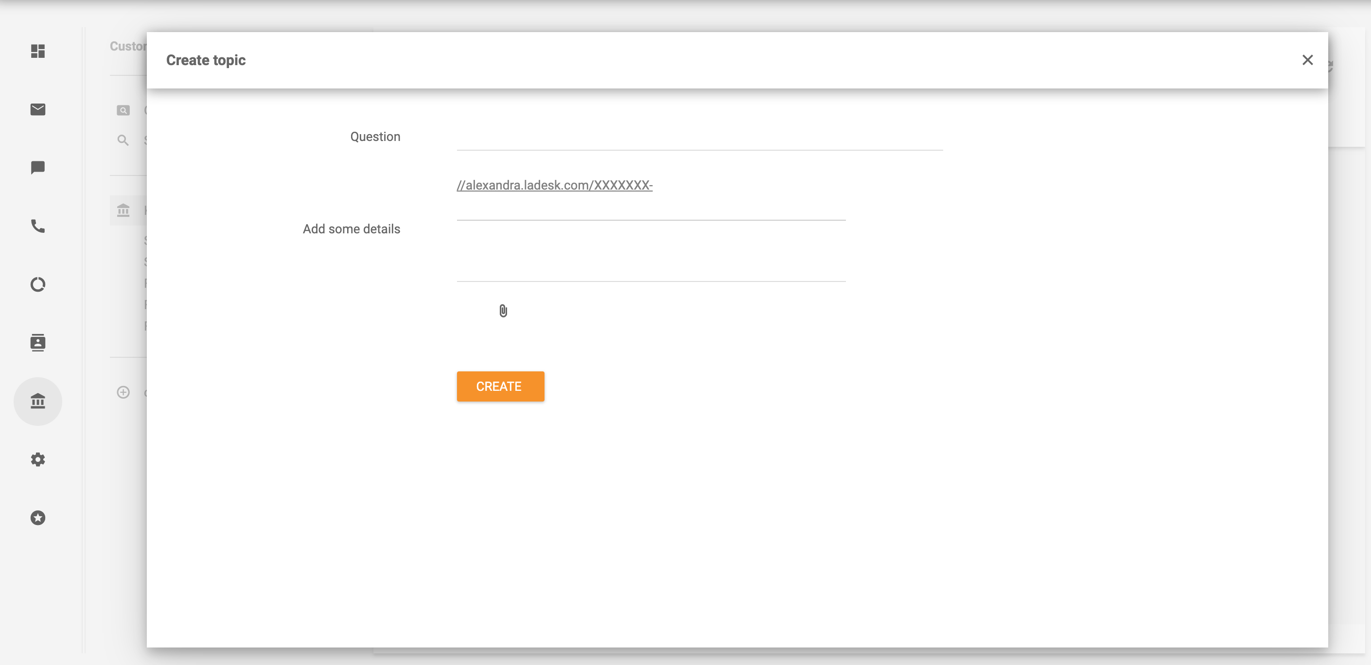Téma létrehozása az ügyfélközösségben