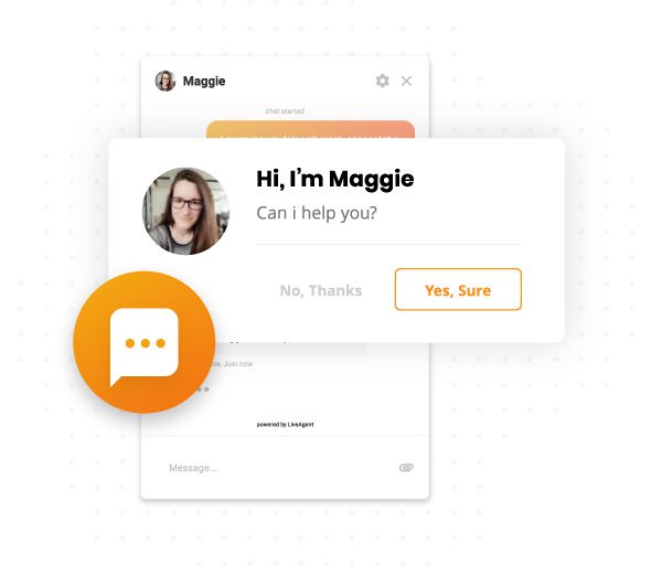 Proaktív csevegési meghívás a LiveAgent által