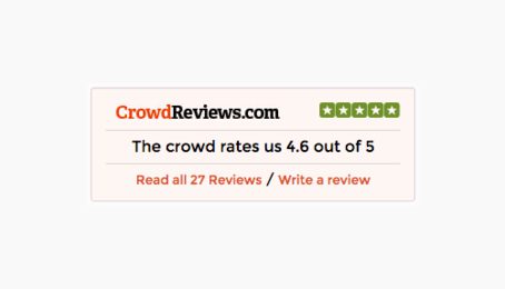 Crowd Reviews értékelés 4,6 az 5-ből