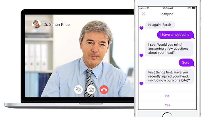 Babylon Health asszisztens