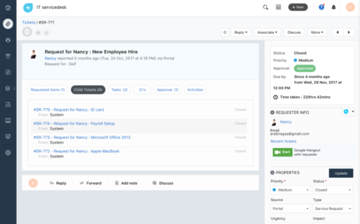 Freshservice jegykezelő rendszer szoftver
