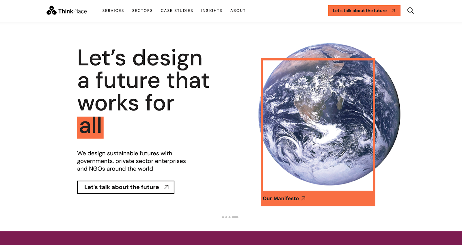 Az IBM ThinkPlace platformjának képernyőképe