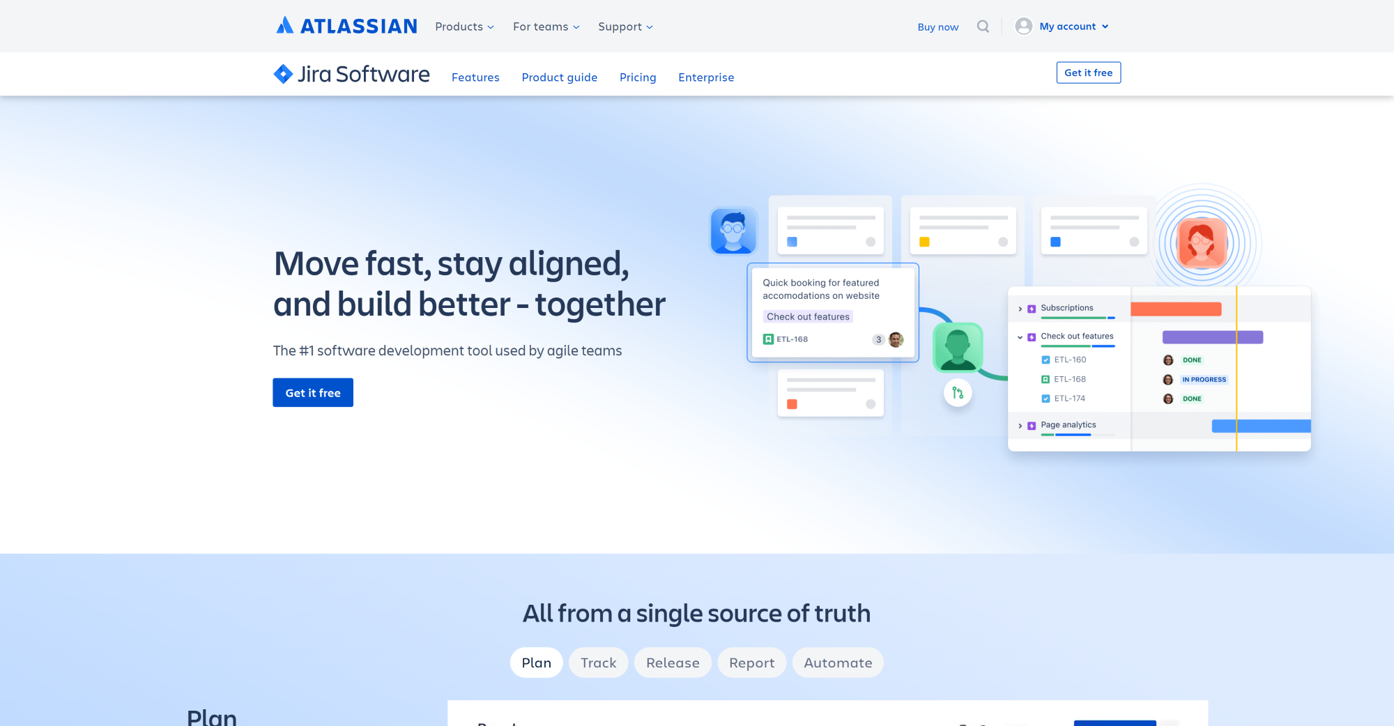 Jira kezdőoldal - Alternatíva a Spiceworks-hez, amely átfogó szoftver megoldást kínál