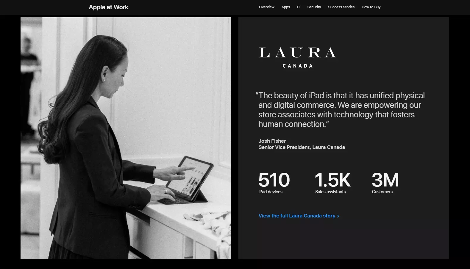 Az Apple betartja ügyfélszolgáltatási céljait a magas minőségű termékek és személyre szabott megoldások nyújtásával