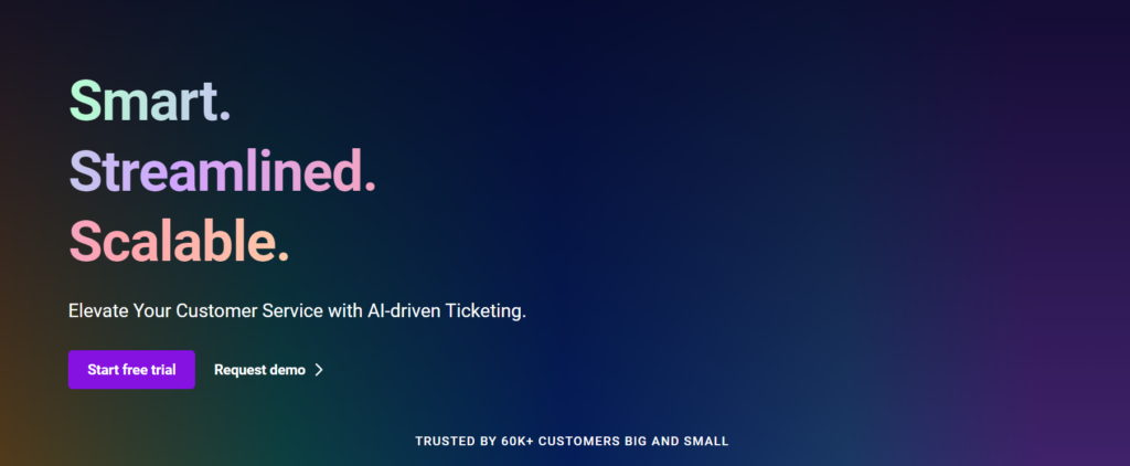 Freshdesk kezdőoldal - Spiceworks alternatíva, amely érdemes figyelembe venni az ügyfélszolgálat méretezéséhez