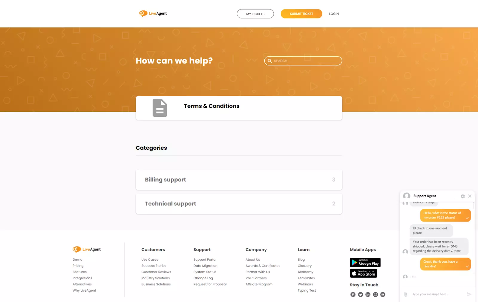 Új ügyfélportál és csevegési widget megjelenés a LiveAgent-ben