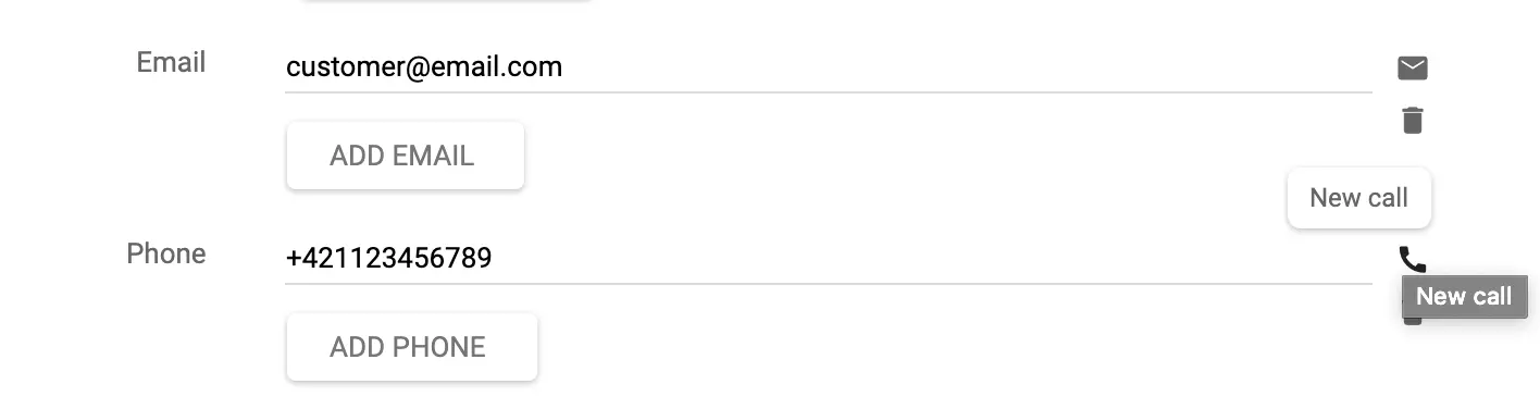Hívj meg egy ügyfelet vagy hozz létre egy jegyet közvetlenül a szerkesztési képernyőről