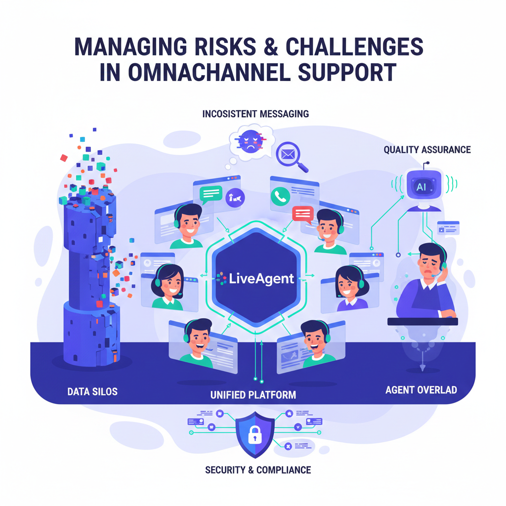 Kockázatok és kihívások kezelése az omnichannel ügyfélszolgálatban