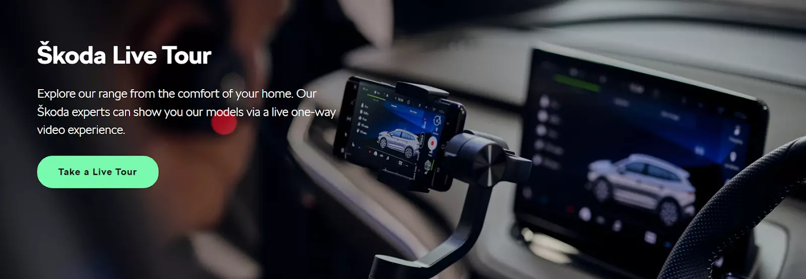 Škoda live tour oldal
