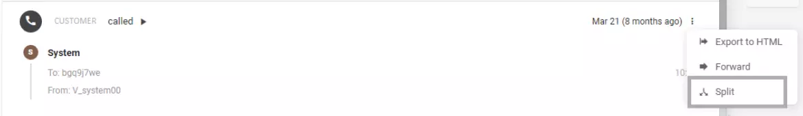 Egyetlen e-mail szál szétválasztása több e-mailre a zavar és zsúfoltság elkerülésére