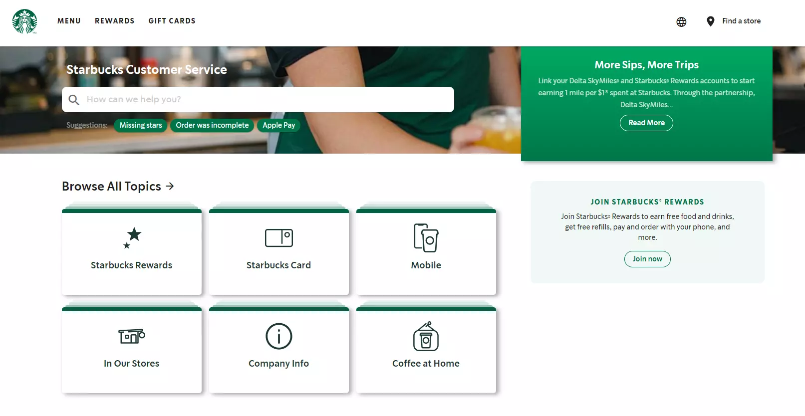 Starbucks tudásbázisa