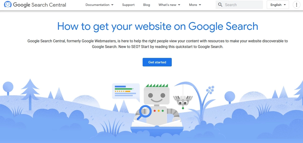 Google keresési központ