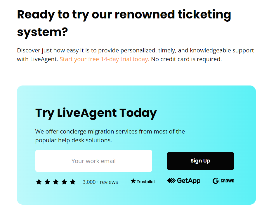 Próbálja ki a LiveAgent-et