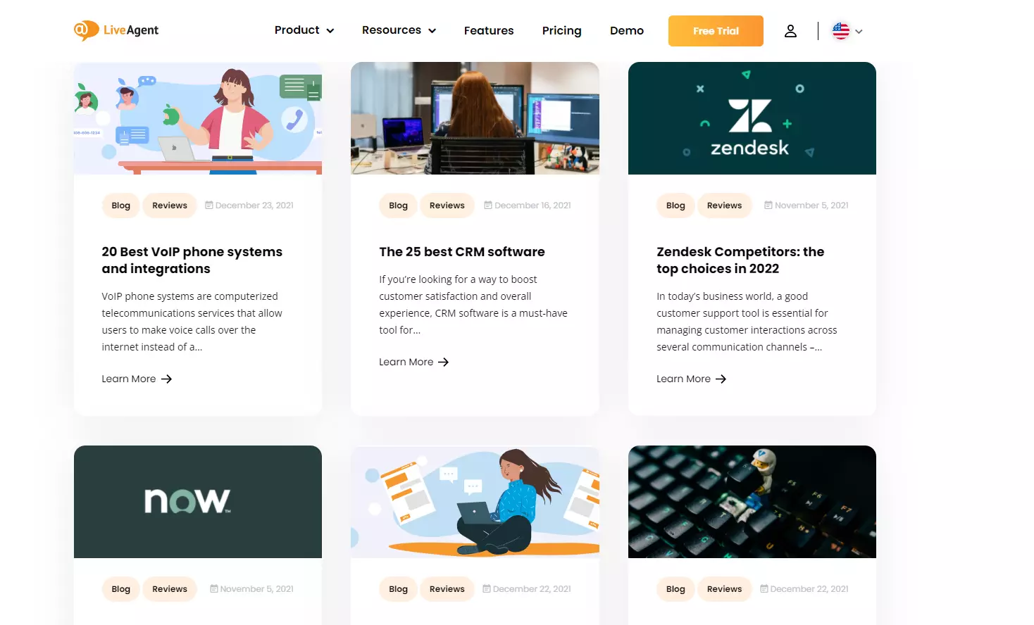 LiveAgent blogbejegyzések