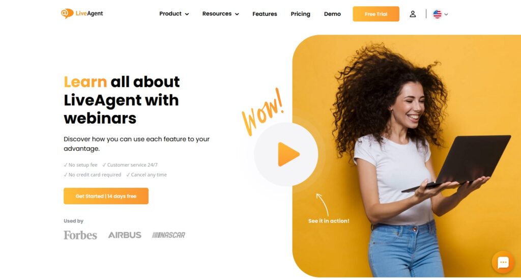 LiveAgent webinárai
