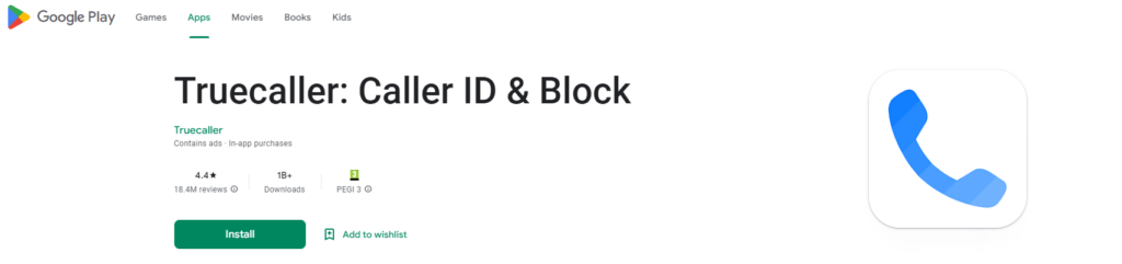 Truecaller: Caller ID & Block Google Play webhely