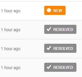 LiveAgent jegy megoldott állapota