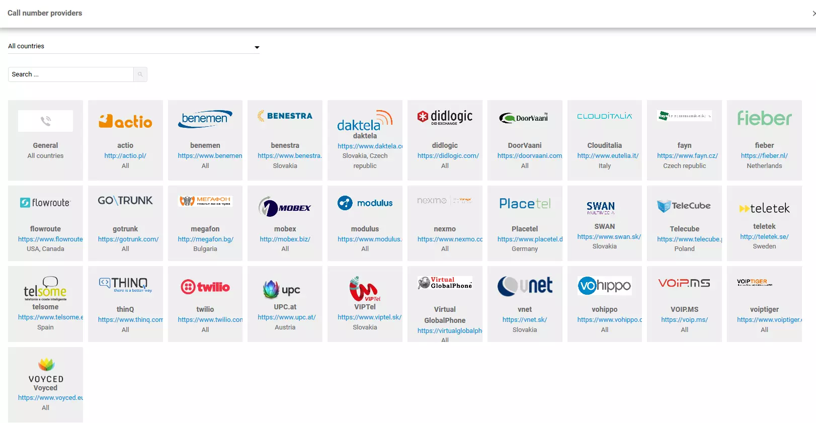 VoIP szolgáltatók kiválasztása