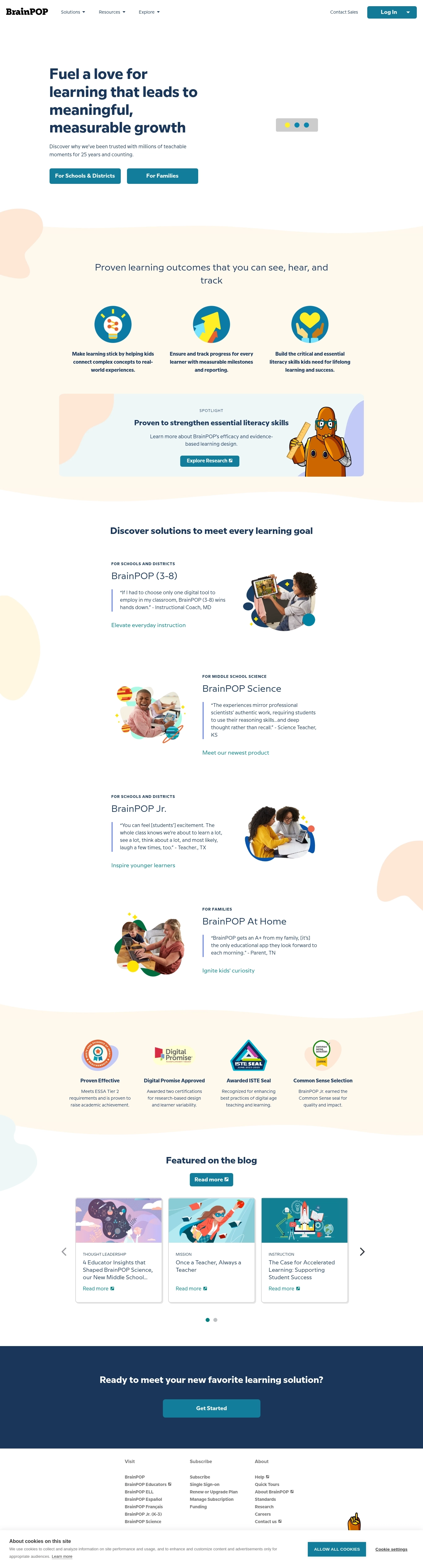 BrainPOP Ügyfélszolgálati Kapcsolatok