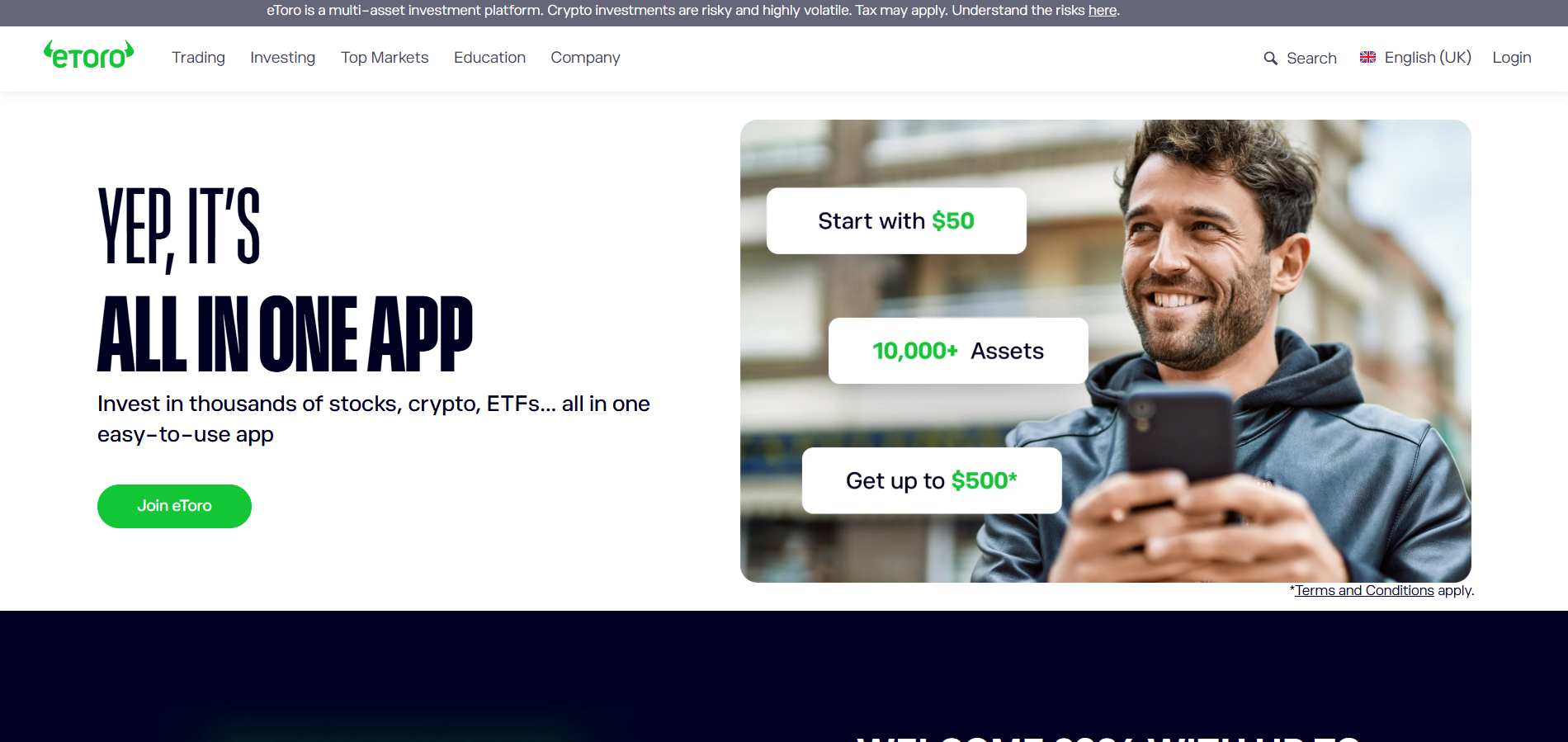 eToro Ügyfélszolgálati Kapcsolatok