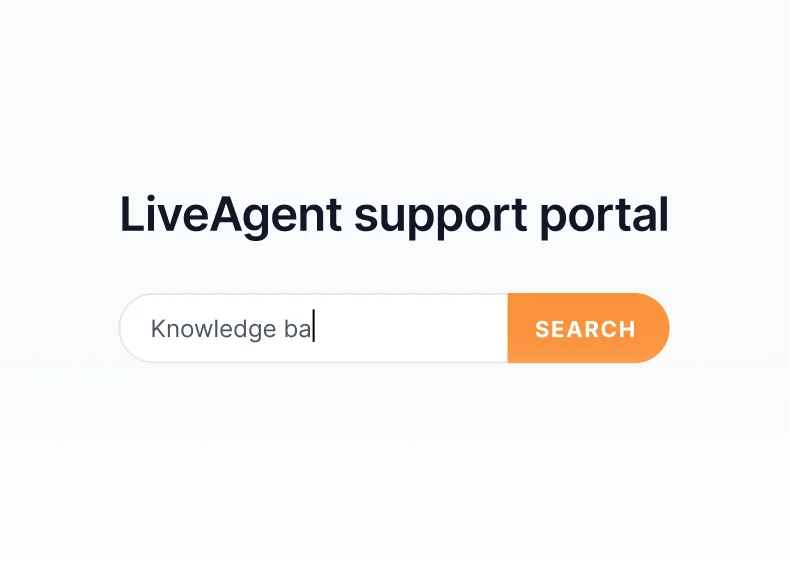 LiveAgent tudásbázis cikkekkel, útmutatókkal és GYIK portállal