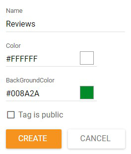 Címke tulajdonságainak módosítása a LiveAgent-ben