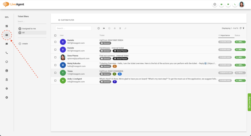 Jegyek irányítópult
