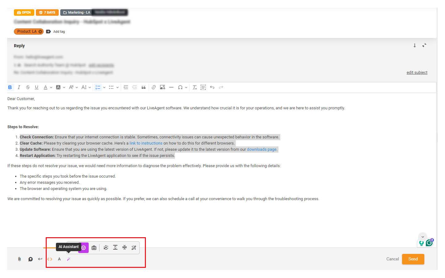 AI Válasz Asszisztens