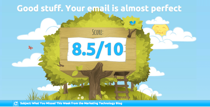 Mail Tester értékelés