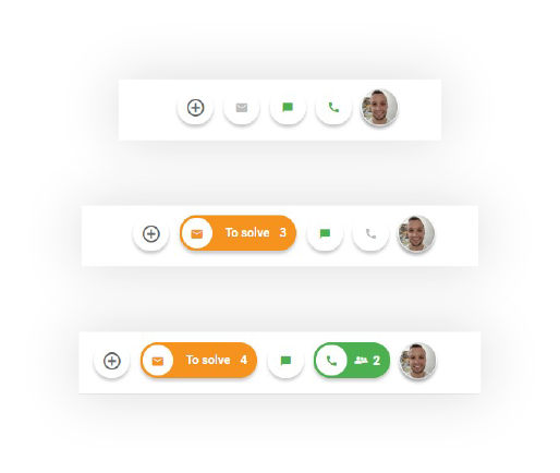 Megoldandó gomb a LiveAgent-ben
