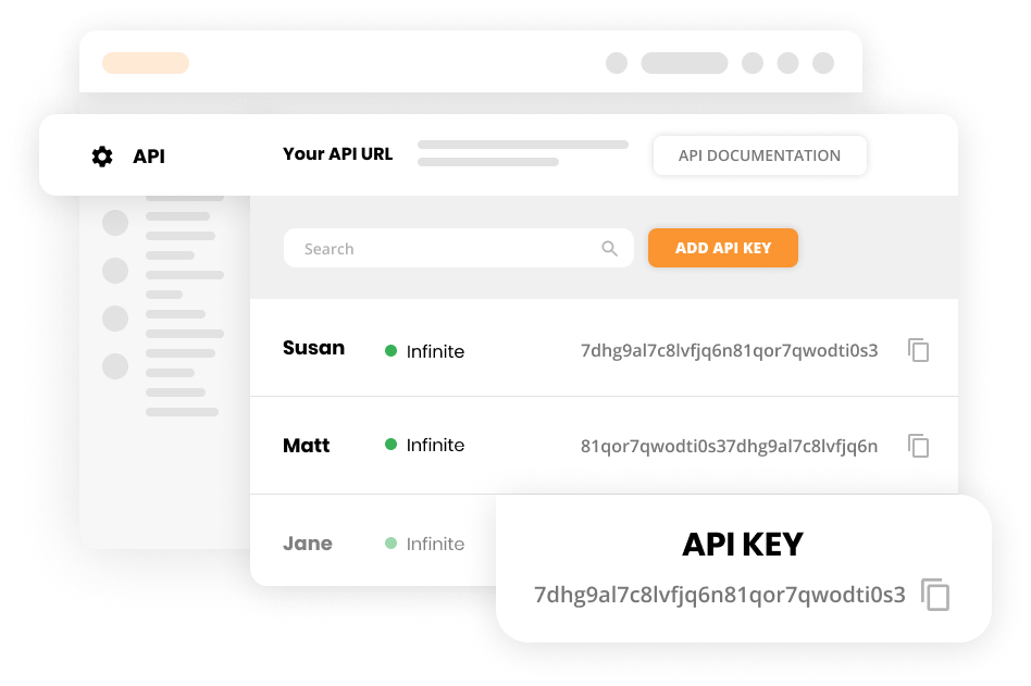 LiveAgent API Mockup
