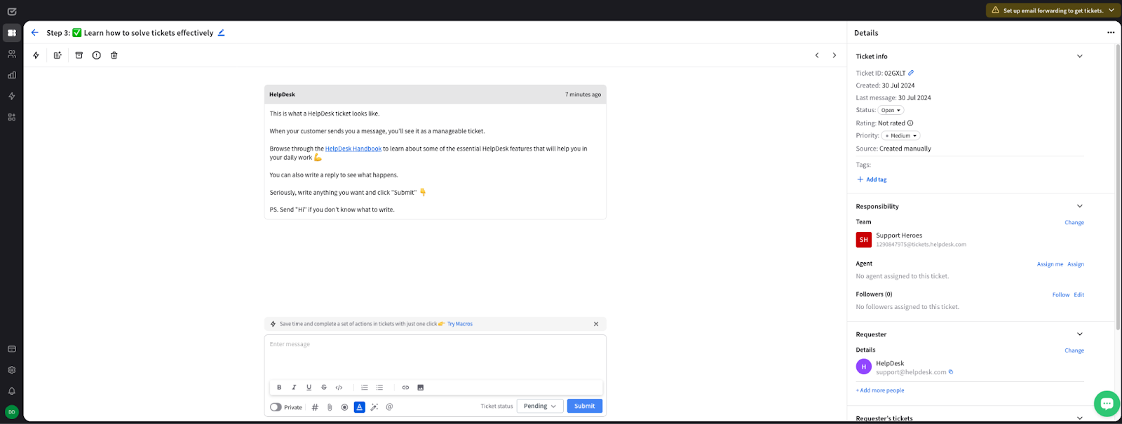 A HelpDesk ügyfélszolgálati szoftver