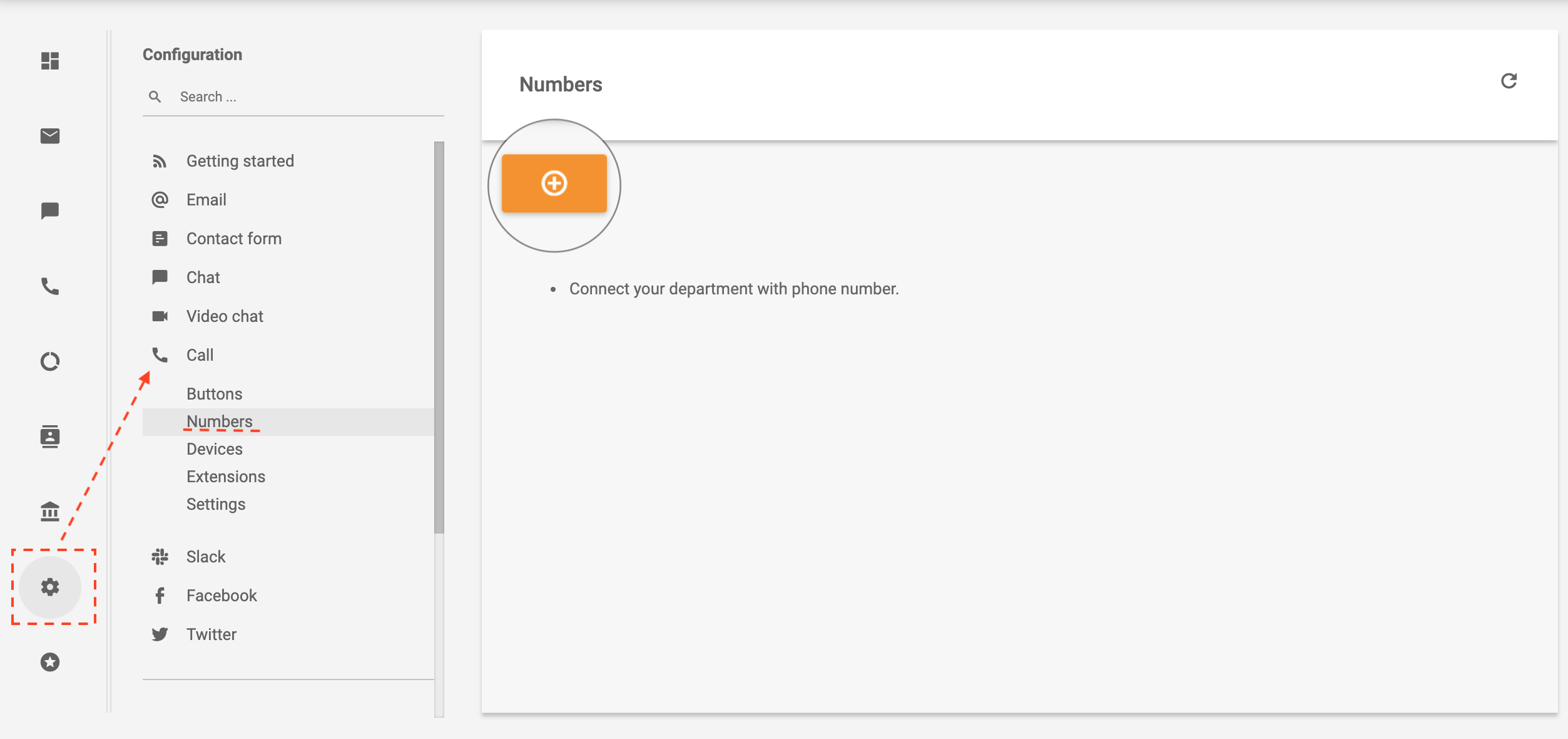 VIPTel navigáció LiveAgent