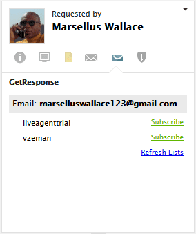 GetResponse LiveAgent előfizetés
