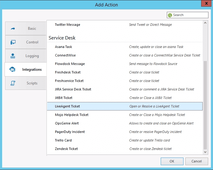Művelet hozzáadása
