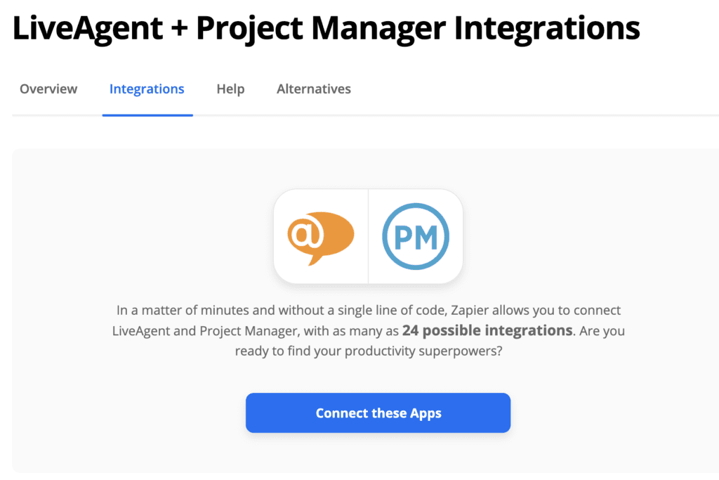 Zapier integráció beállítása