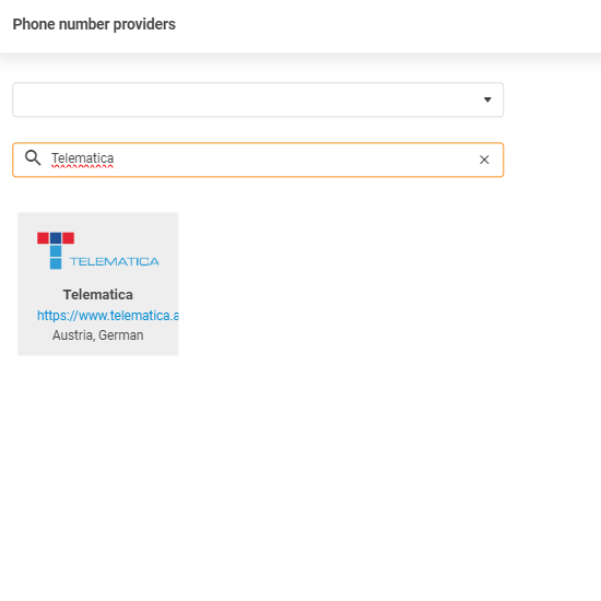 Telematica szolgáltató