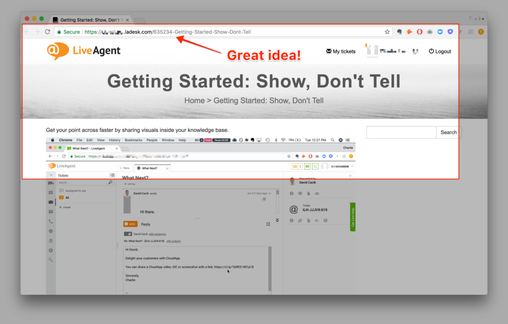CloudApp szerkesztés és megjegyzés funkció