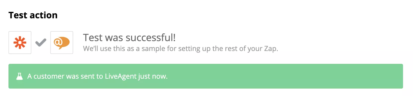 Az integráció kész