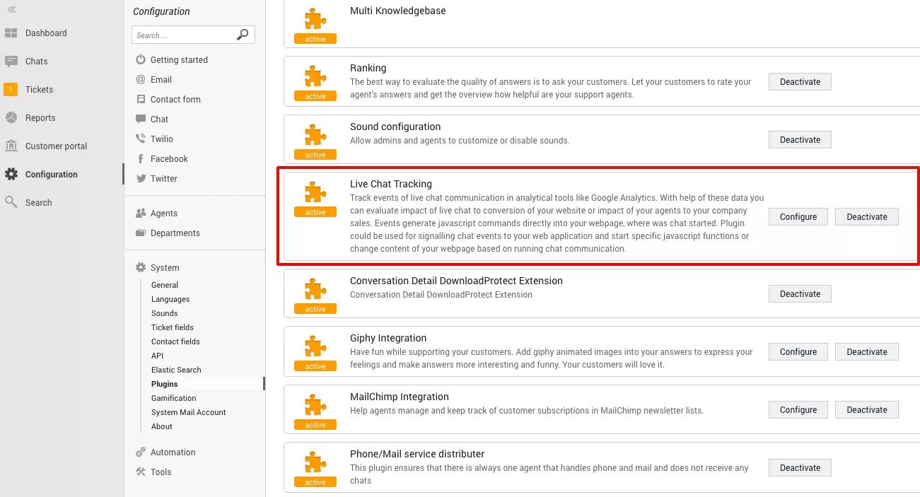LiveAgent csevegés nyomkövetés