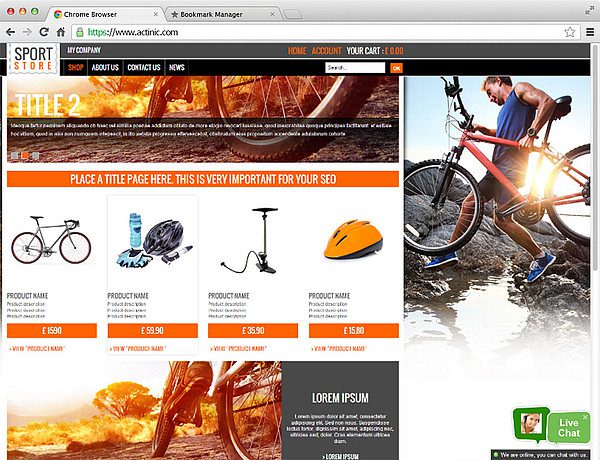 Oxatis LiveAgent élő csevegés integráció