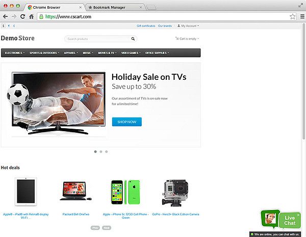 CS-Cart LiveAgent integráció élőben