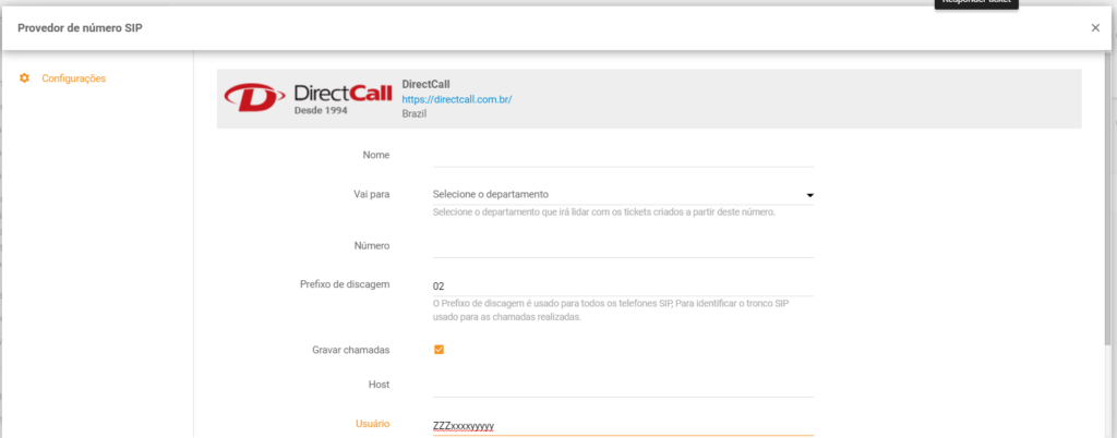 DirectCall LiveAgent integráció beállítása