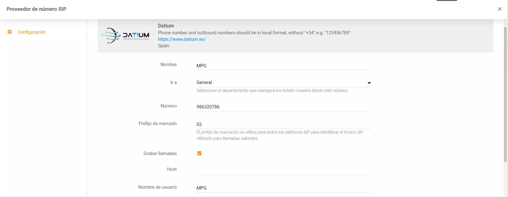 Adja meg a Datium hitelesítő adatait